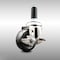 Service Caster 3 Inch 316SS Hard Rubber Swivel 1-1/8 Inch Expanding Stem Caster with Brake SCC SCC-SS316EX20S314-HRS-TLB-118 - alternate 1